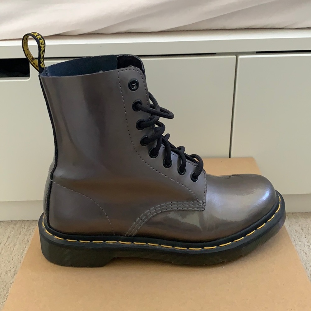 Dr. Marten’s 1460 Patent Leather Lace Up Boots